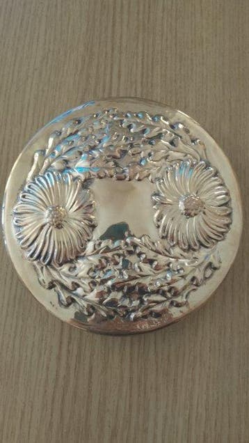 Handspiegel - Zilver, Antiek en Kunst