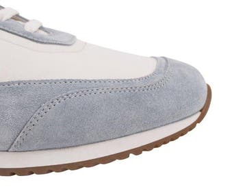 TESTONI - 8 UK - 42 IT - Modena Sneaker Eco-Nylon Suede