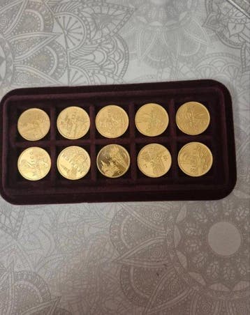 Olympische Spelen - Volledige collectie 22k goudmunten -, Verzamelen, Nieuw