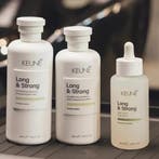 Keune Long &amp; Strong Conditioner, Handtassen en Accessoires, Uiterlijk | Haarverzorging, Verzenden, Nieuw, Shampoo of Conditioner