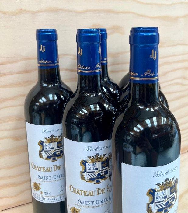 2013 Château De Sarpe - Saint-Émilion - 6 Flessen (0.75, Verzamelen, Wijnen