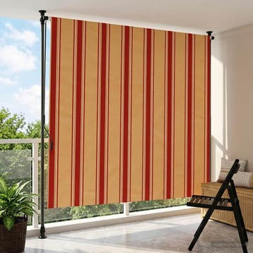 vidaXL Buitenzonwering Rolgordijn Multikleur 150 x 270 cm, Verzenden, Nieuw