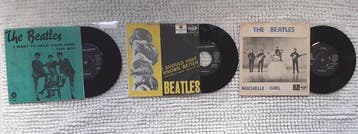 Beatles - 3 Swedish singles from the early days of the, Nieuw in verpakking