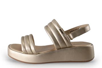 Mexx Sandalen in maat 38 Goud, Vêtements | Femmes, Verzenden, Sandalen of Muiltjes