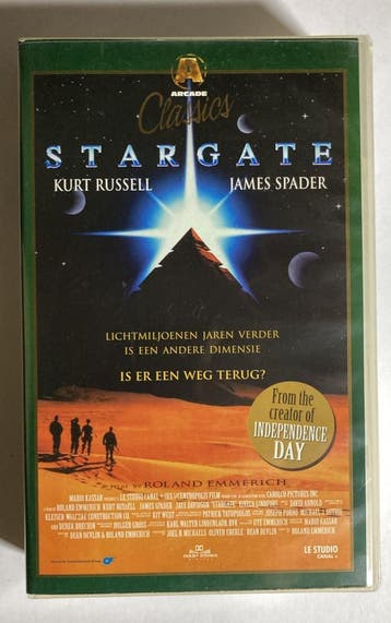 STARGATE (VHS), Cd's en Dvd's, Gebruikt