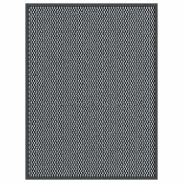 vidaXL Deurmat 90x120 cm antracietkleurig, Verzenden, Nieuw