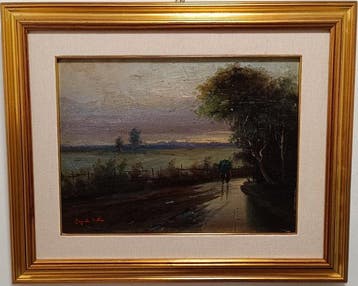 Eugenio Galiano (1921-2013) - Serata dautunno