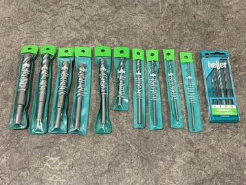 Veiling - Heller steenboor set 11-delig ø4-20mm, Doe-het-zelf en Bouw, Nieuw