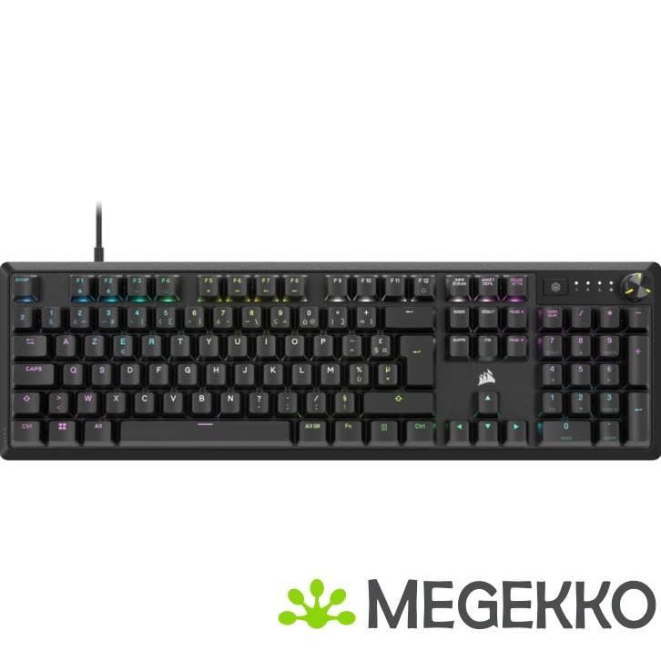 Corsair K70 Core RGB Zwart Azerty, Computers en Software, Toetsenborden, Nieuw, Verzenden