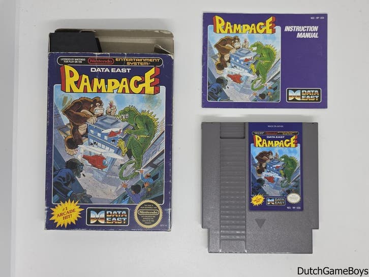 Nintendo NES - Rampage - USA, Consoles de jeu & Jeux vidéo, Jeux | Nintendo NES, Envoi