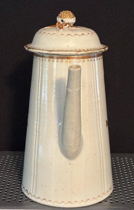 Très belle cafetière en porcelaine d’exportation chinoise,, Antiquités & Art, Antiquités | Autres Antiquités
