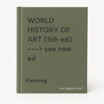 WORLD HISTORY OF ART (5th ed) ---> see new ed 9781856691697, Verzenden, Gelezen, Fleming