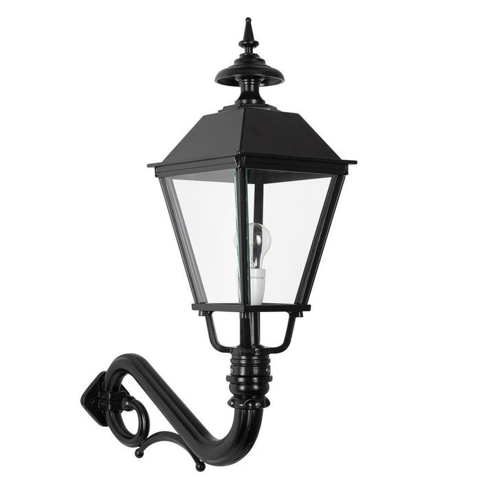 Buitenverlichting wand vierkant Klassieke gevellamp - Napoli, Tuin en Terras, Buitenverlichting, Verzenden