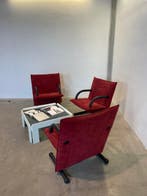 Arflex - Burkhard Vogtherr - Fauteuil (3) - t-line - Fluweel