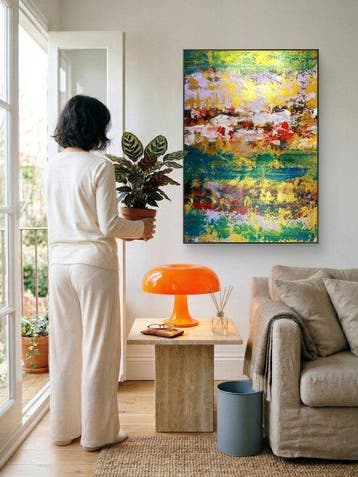 Jana Noldin - Abstract Origins Painting n.1114