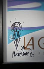 Monsieur Z - La Grande Motte signée rehaussée - 2020s
