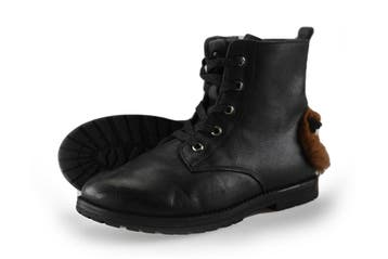 Muyters Veterboots Meisjes in maat 34 Zwart, Verzenden, Jongen of Meisje, Schoenen, Nieuw