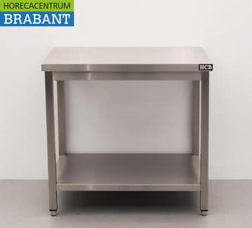 HCB RVS Werktafel Tafel Premium-line 90 x 60 x 85 cm Horeca, Ophalen of Verzenden