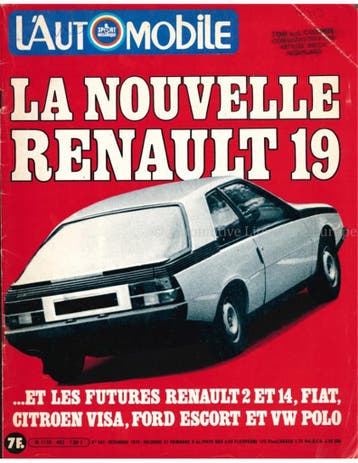 1978 L'AUTOMOBILE MAGAZINE 402 FRANS, Ophalen of Verzenden