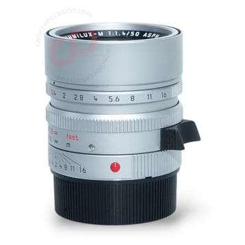 Leica 50mm 1.4 ASPH Summilux-M Zilver (11.829) nr. 1731, Ophalen of Verzenden