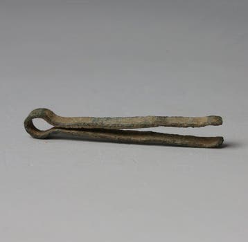 Oud-Romeins Brons Medisch instrument, pincet (Zonder