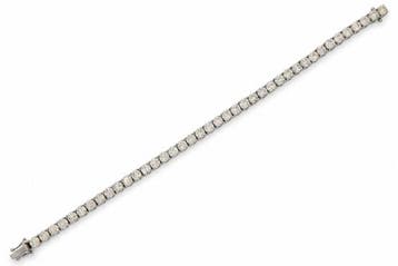 Sans prix de réserve - Bracelet - 18 carats Or blanc -, Bijoux, Sacs & Beauté
