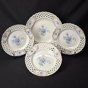 Original Bohemia - Dessertservies (4) - Porselein