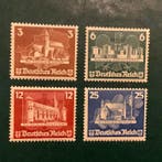 Duitse Rijk 1935 - Zegels uit Ostropa blok met originele gom, Gestempeld