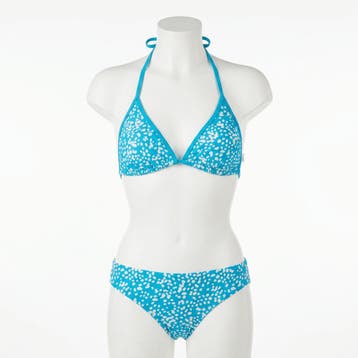 SPEEDO TRIANGLE Bikini top + broek Blauw (AAA), Ophalen of Verzenden