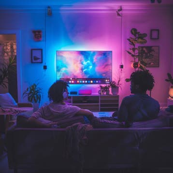 Boîtier de synchronisation HDMI avec ruban LED connecté LSC, Verzenden