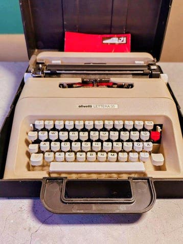Mario Bellini - Olivetti, Lettera 35 - Machine à écrire -, Antiquités & Art