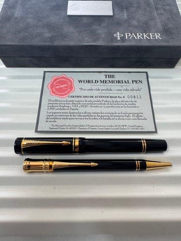 Parker - World Memorial Pen - Stylo à plume, Nieuw
