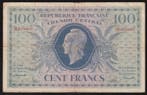 France Fay Vf 6/1e 100 Francs Marianne 1943, Postzegels en Munten, Verzenden, België