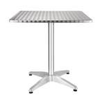 Tafel | RVS/Aluminium | RVS Blad | Aluminium Frame |, Verzenden, Nieuw in verpakking