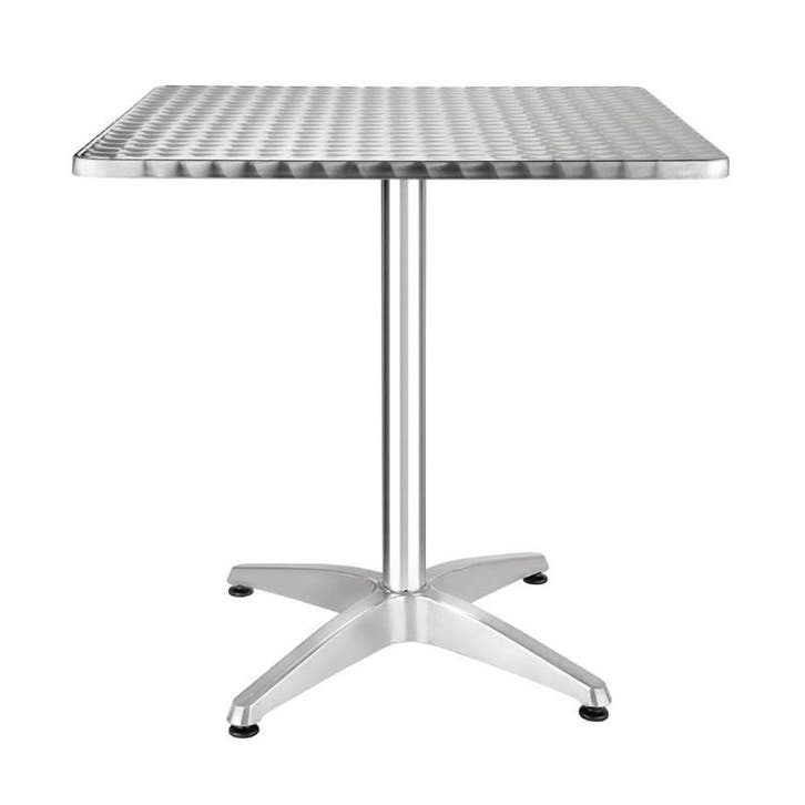 Tafel | RVS/Aluminium | RVS Blad | Aluminium Frame |, Zakelijke goederen, Horeca | Keukenapparatuur, Nieuw in verpakking, Verzenden