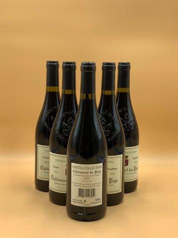 2023 Cristia Collection Châteauneuf-du-Pape Rouge Cuvée, Nieuw