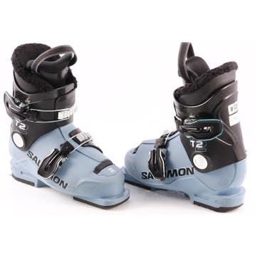 30 30,5 33 34 kinder skischoenen SALOMON T2, oversized pivot, Sport en Fitness, Verzenden, Gebruikt, Salomon