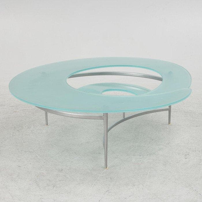 Cattelan Italia - Table - Verre - Nautilus Spiral Glass Tab, Antiek en Kunst, Antiek | Meubels | Stoelen en Sofa's