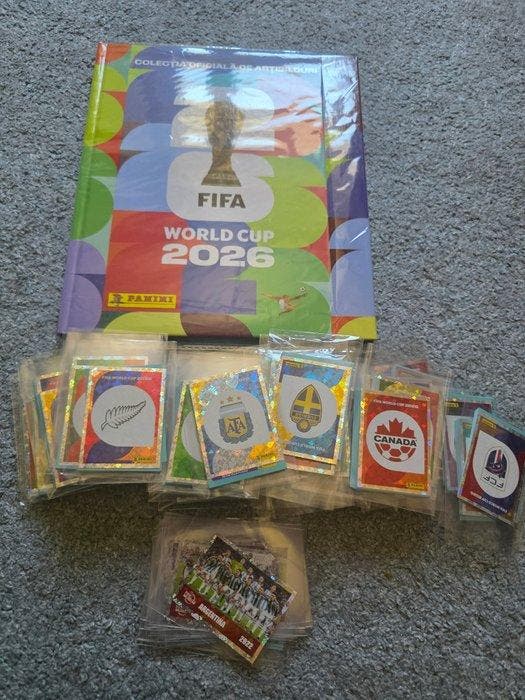 2026 Panini World Cup Stickers Cristiano Ronaldo, Lionel, Collections, Autocollants