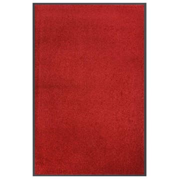 vidaXL Deurmat 80x120 cm rood, Verzenden, Nieuw