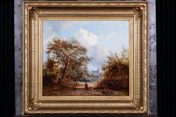Barend Cornelis Koekkoek (1803–1862), Kring van - Een