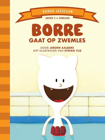 Borre gaat op zwemles / De Gestreepte Boekjes 9789089220264, Verzenden, Zo goed als nieuw, Jeroen Aalbers