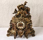 Klok (2) - Franz Hermle & Sohn (FHS) - Vintage Messing -, Antiek en Kunst