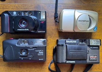 Minolta, Pentax, Olympus, Yashica, Keystone XG-1 / SR-T101 /, Audio, Tv en Foto, Nieuw