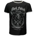 Black Sabbath The End World Tour Ringer T-Shirt, Nieuw