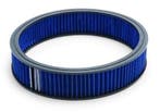 Edelbrock 14 X 3 inch blauw filter, Ophalen of Verzenden, Nieuw