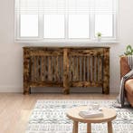 vidaXL Radiator Cover Rook Eiken 152 x 19 x 81,5 cm Bewerkt, Verzenden