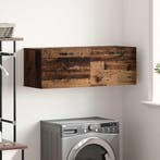 vidaXL Wandkast Wandgemonteerd Oudhout 100 x 36,5 x 35 cm, Huis en Inrichting, Verzenden, Nieuw