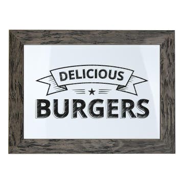 Whiteboard Vintage Grijs 60x80cm, Huis en Inrichting, Woonaccessoires | Memoborden, Verzenden, Nieuw