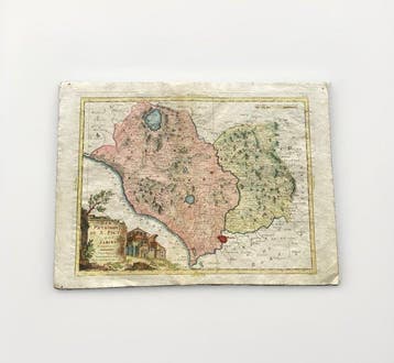 Italië - Rome, de meren van Bracciano, Vico en Bolsena, de, Boeken, Atlassen en Landkaarten, Nieuw